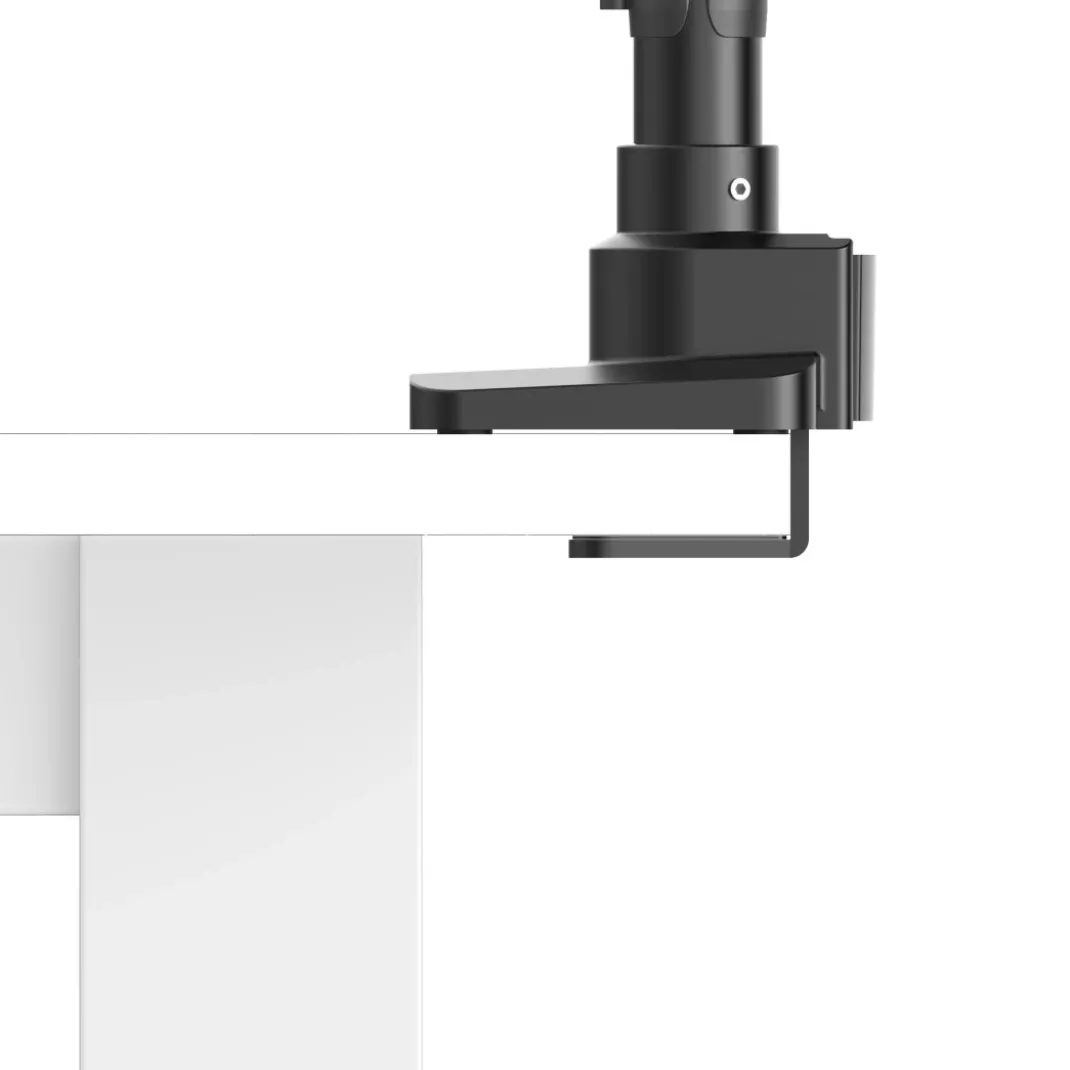 Monitorhalterung, 3 Monitore, Gasfeder, vollbeweglich, 17" - 32", Schwarz