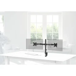 Monitorhalterung, 2 Monitore, höhenverstellbar, schwenk-/neigbar, 13“ - 32