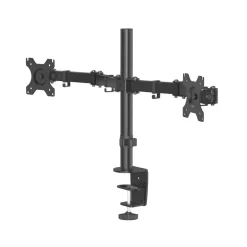 Monitorhalterung, 2 Monitore, höhenverstellbar, schwenk-/neigbar, 13“ - 32