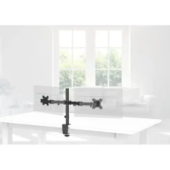 Monitorhalterung, 2 Monitore, höhenverstellbar, schwenk-/neigbar, 13“ - 32