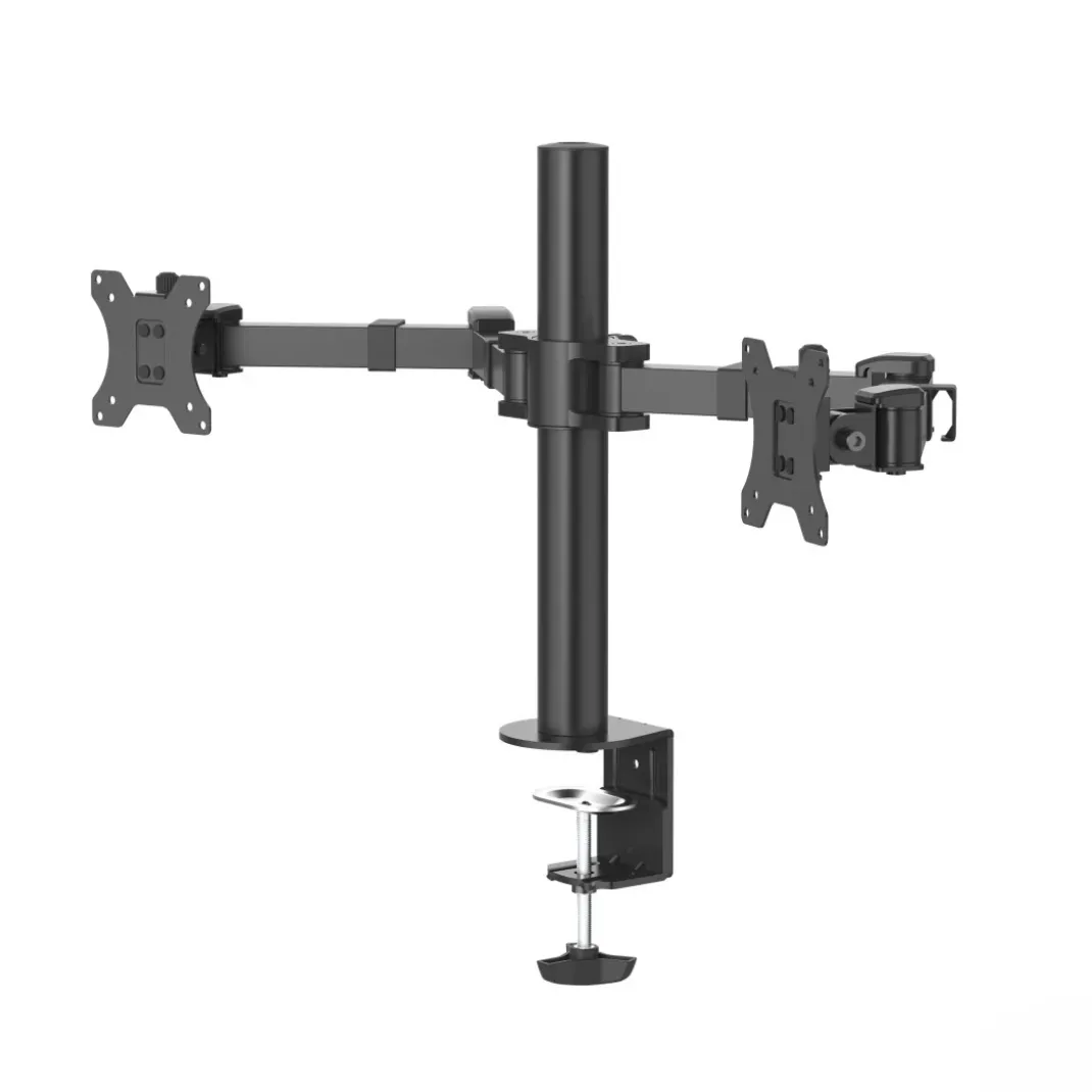 Monitorhalterung, 2 Monitore, höhenverstellbar, schwenk-/neigbar, 13“ - 35"