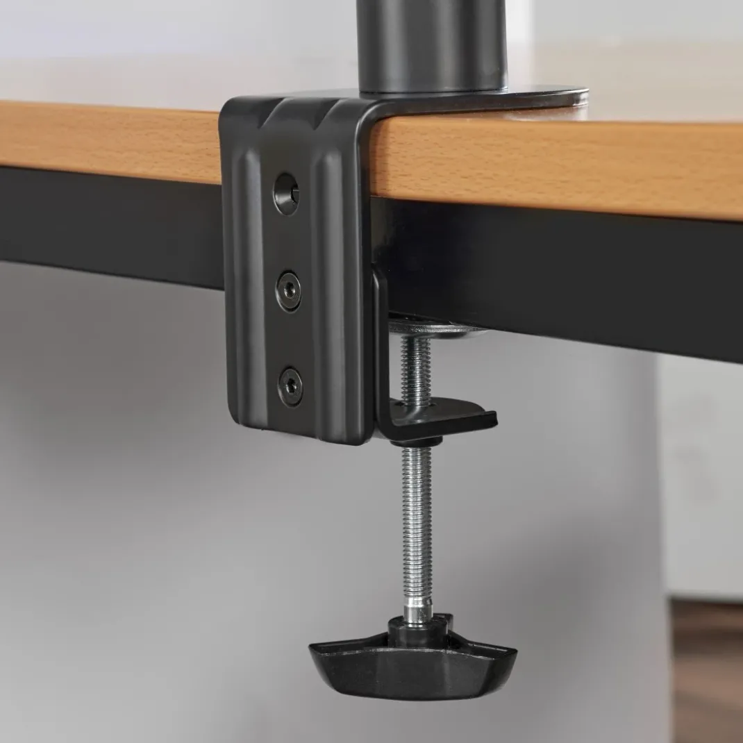 Monitorhalterung, 2 Monitore, höhenverstellbar, schwenk-/neigbar, 13“ - 35"