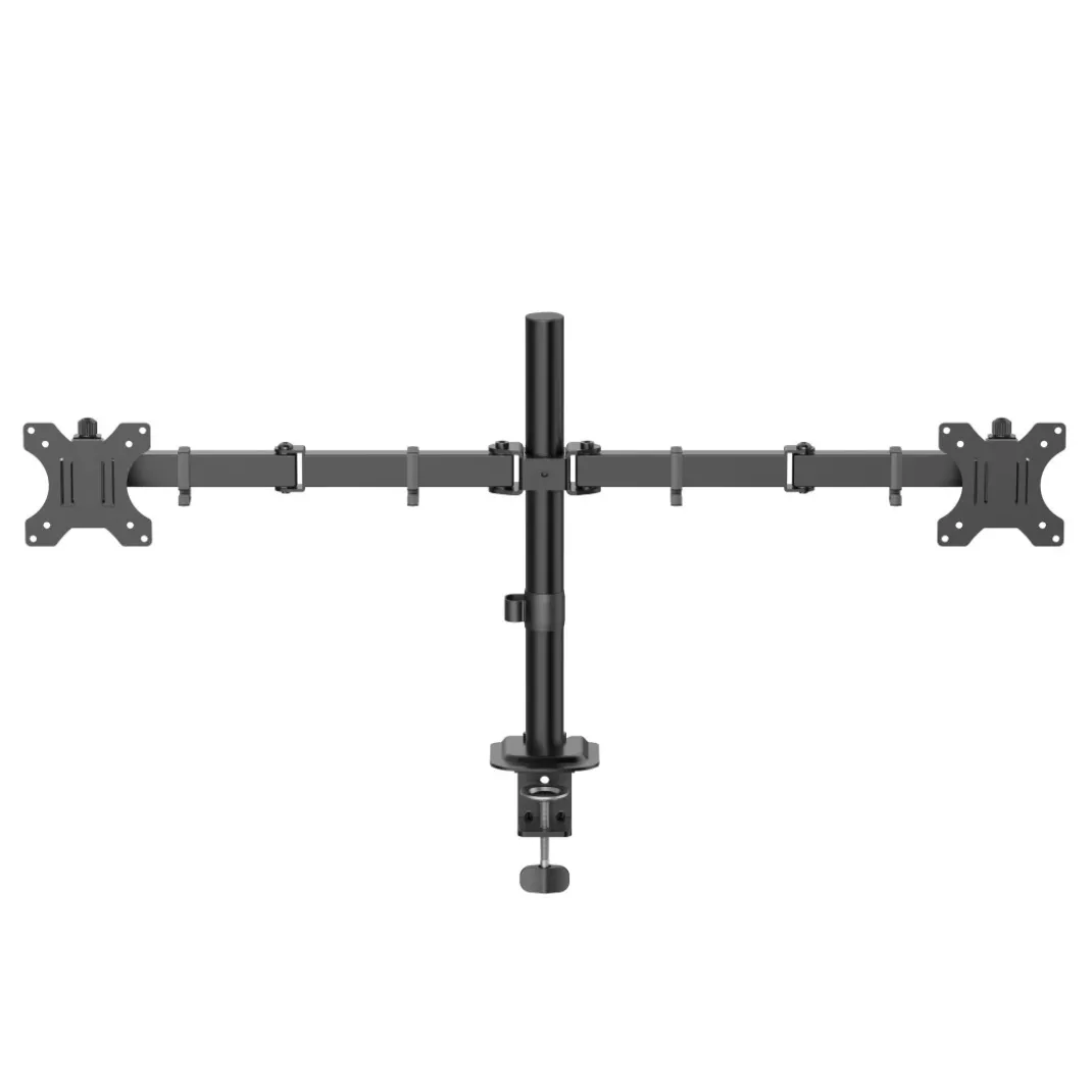 Monitorhalterung, 2 Monitore, höhenverstellbar, schwenk-/neigbar, 13" - 35"