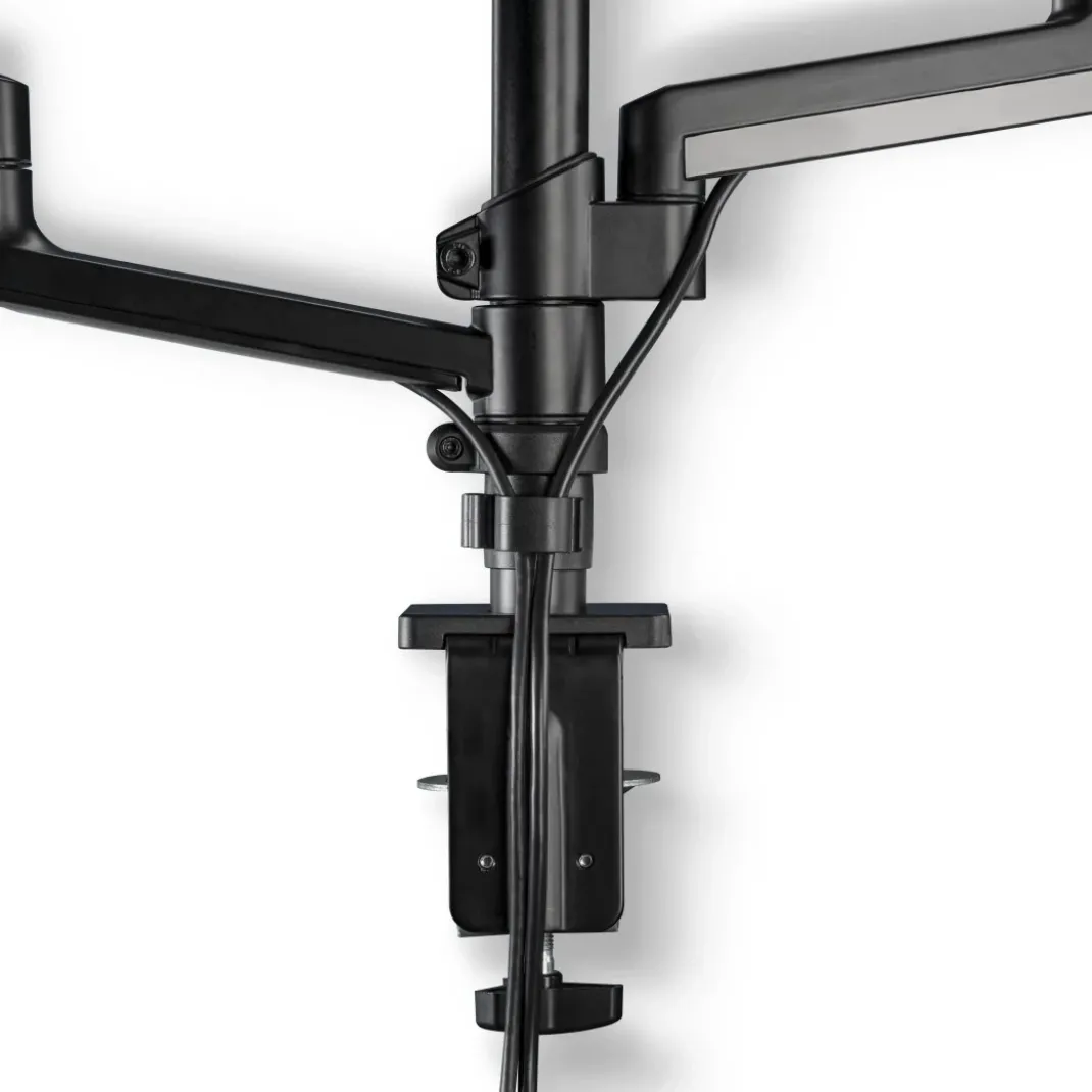 Monitorhalterung für Streaming Setup, 4 Arme, höhenverstellbar, schwenkbar