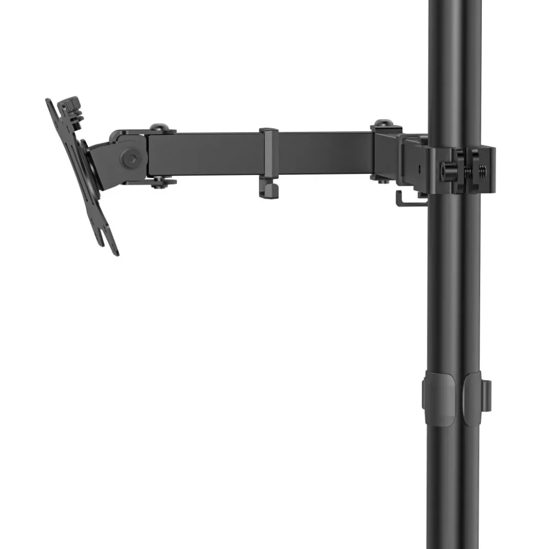 Monitorhalterung, höhenverstellbar, schwenk-/neigbar, ausziehbar, 13" - 35"