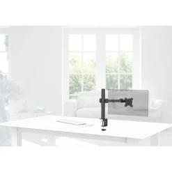 Monitorhalterung, höhenverstellbar, schwenk-/neigbar, ausziehbar, 13