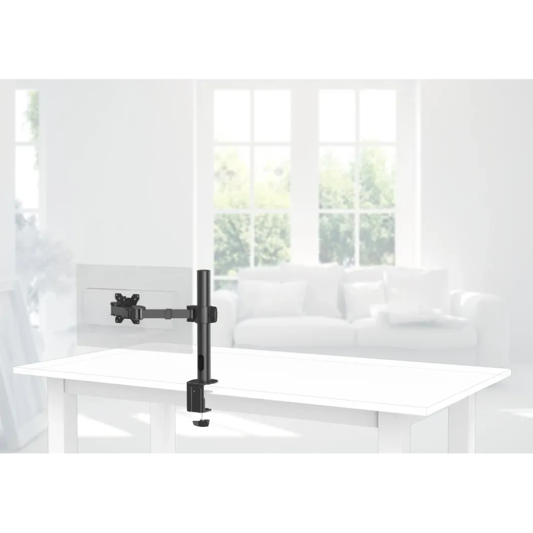 Monitorhalterung, höhenverstellbar, schwenk-/neigbar, ausziehbar, 13" - 35"