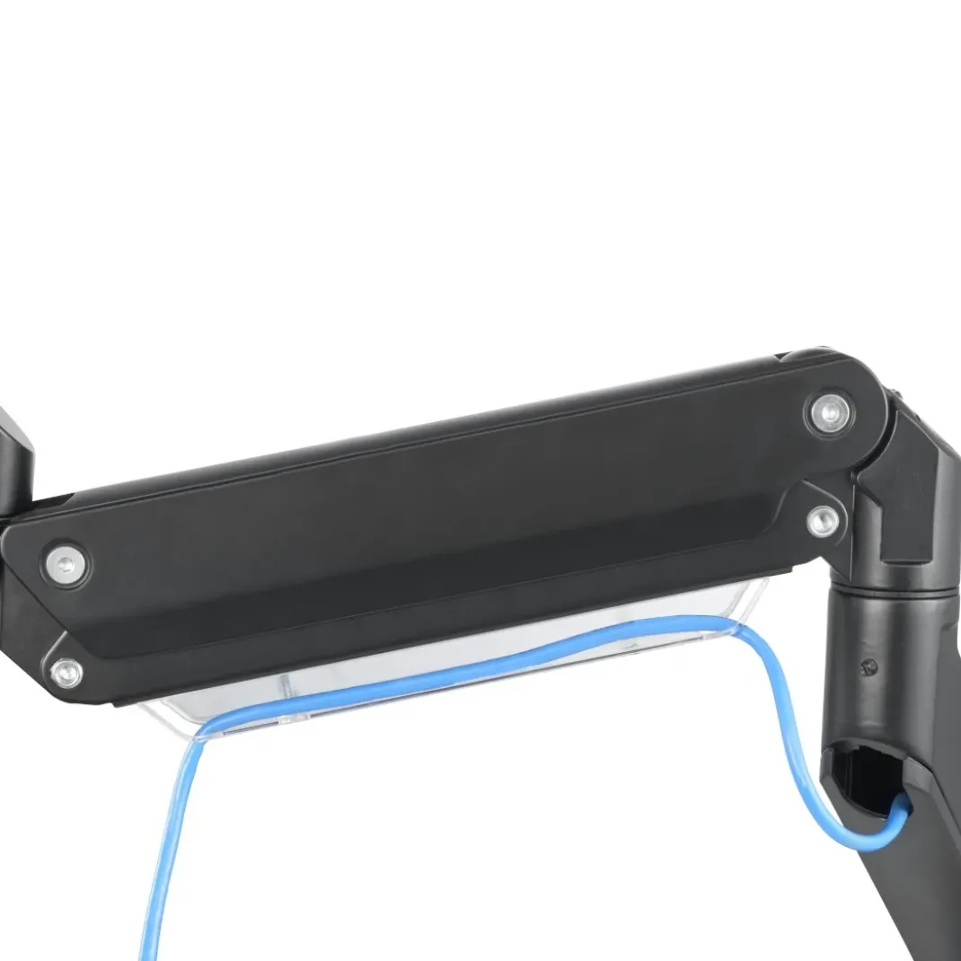 Monitorhalterung, mit Gasfeder höhenverstellbar, schwenk-/neigbar, 13"-35"
