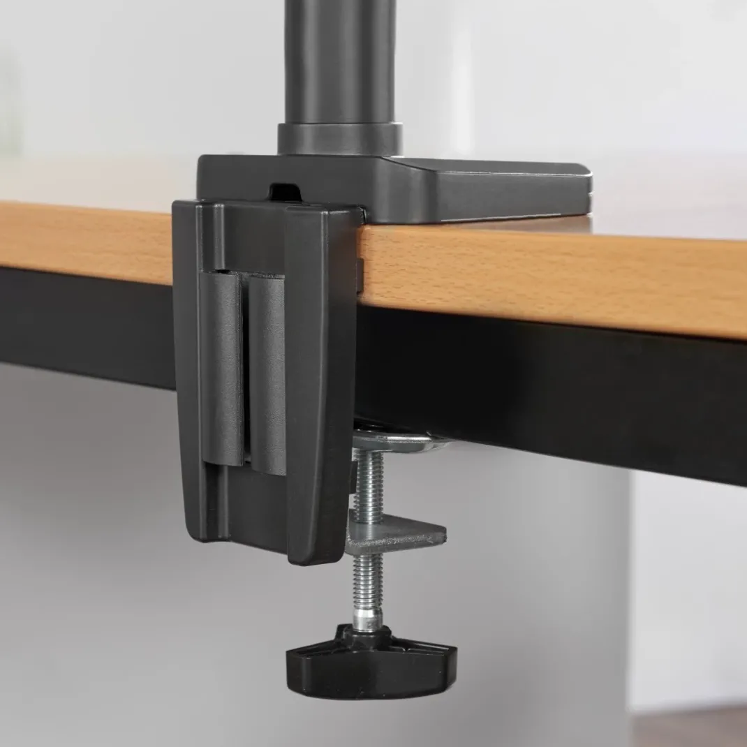Monitorhalterung, mit Gasfeder höhenverstellbar, schwenk-/neigbar, 13"-35"