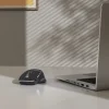 Multi-Device-Maus "WM-800", ergonomisch, Funk/Bluetooth®, Akku, Schwarz
