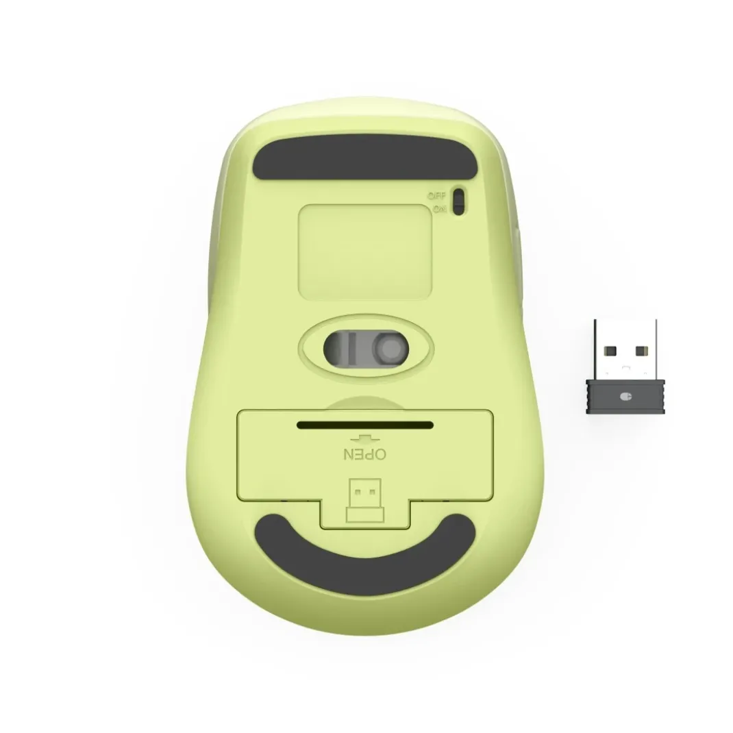 Multi-Device-Maus "WM-450", kabellos, Funk/Bluetooth®, 7 Tasten, Grün