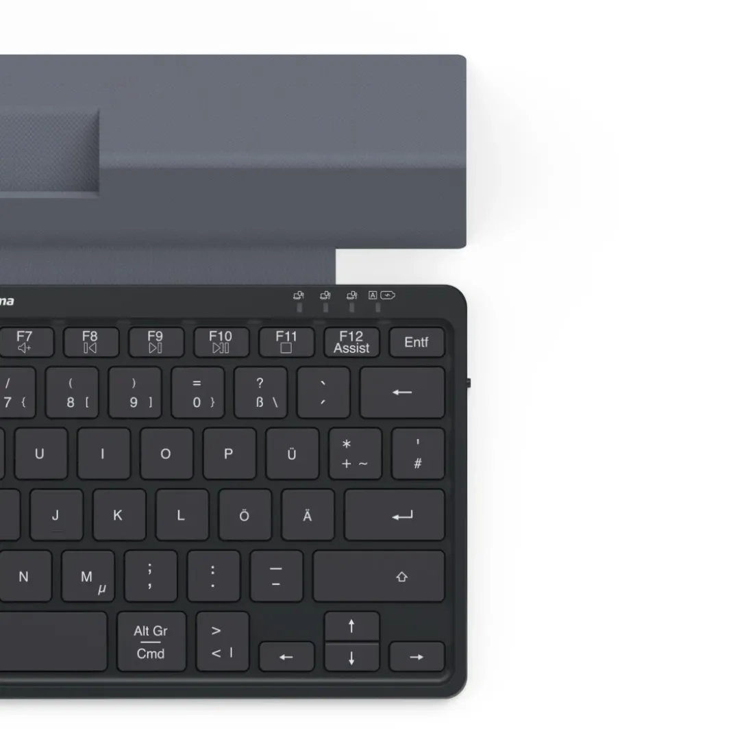 Multi-Device-Tastatur "Travel 600", Hülle, Bluetooth®, klein, SW, QWERTZ DE