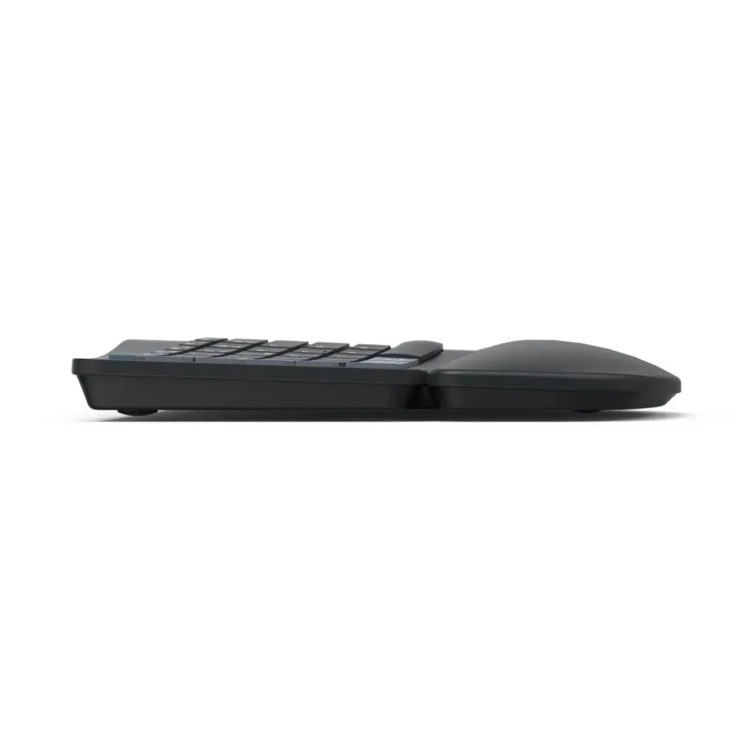 Multi-Device-Tastatur "WK-900 Ergo", kabellos, geteilt, LED, SW, QWERTZ DE