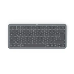 Multi-Device-Tastatur "WK-500", kabellos, Funk u. BT, klein, SW, QWERTZ DE