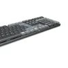 Multi-Device-Tastatur "WK-800", kabellos, mechanisch, LED, Schw., QWERTZ DE