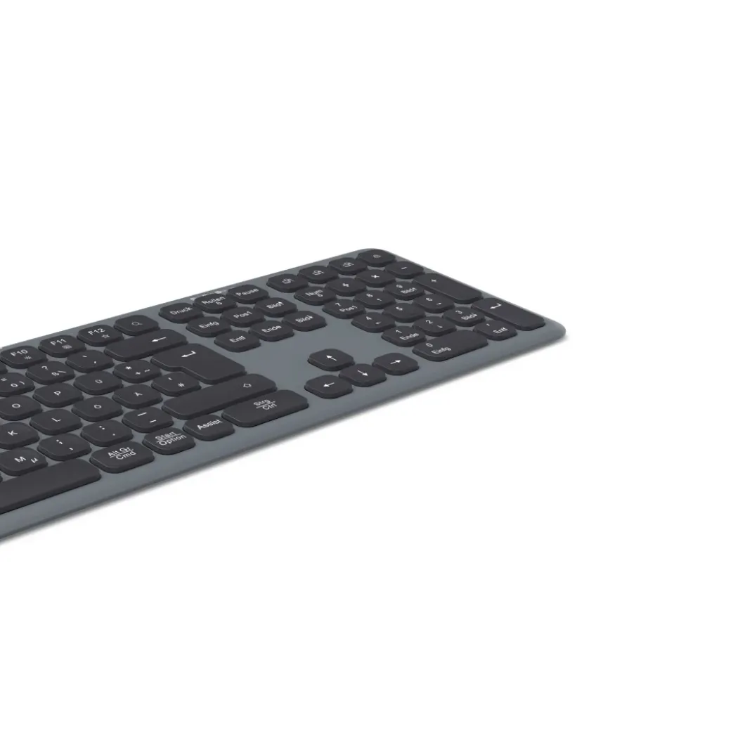 Multi-Device-Tastatur "WK-550", kabellos, Funk u. Bluetooth®, SW, QWERTZ DE