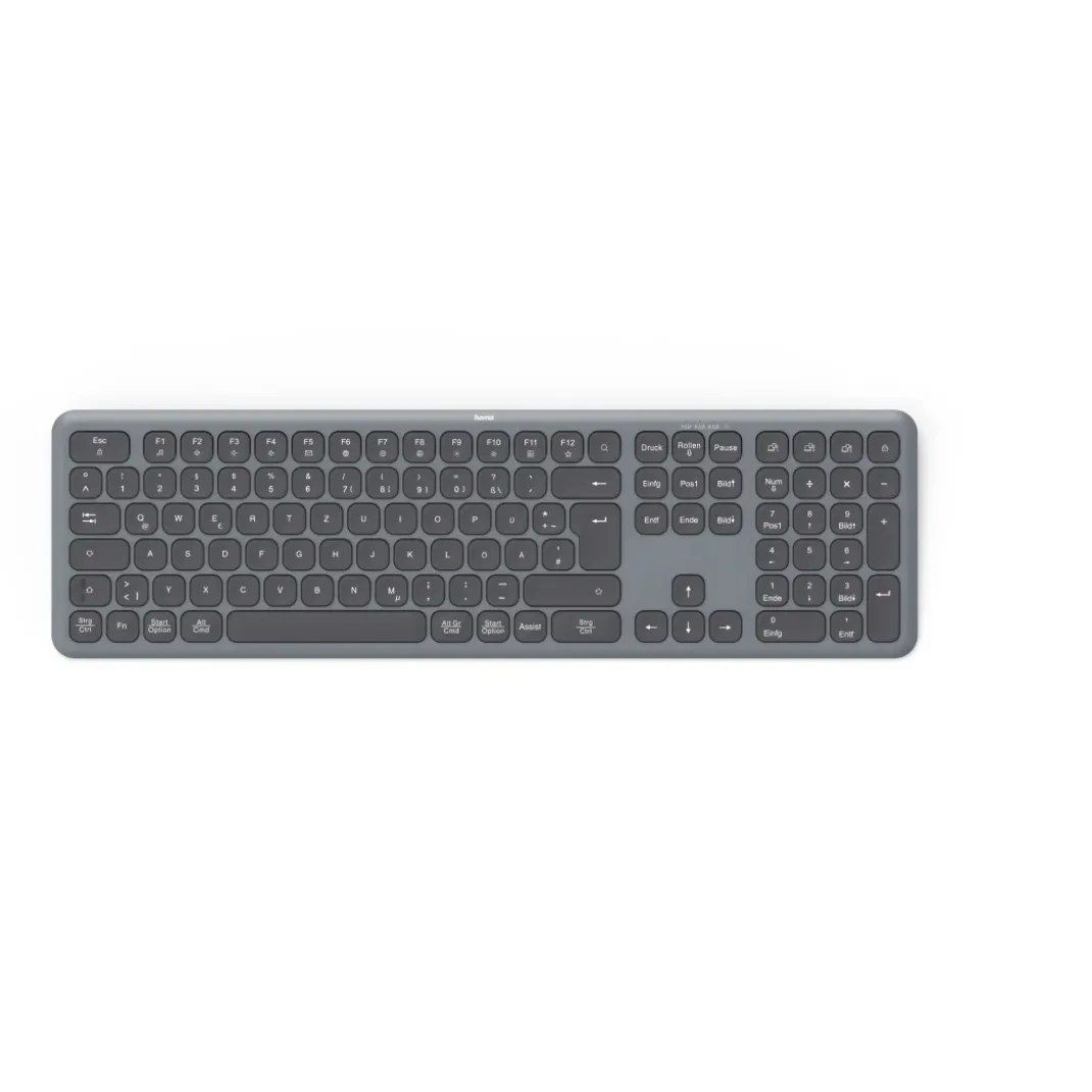 Multi-Device-Tastatur "WK-550", kabellos, Funk u. Bluetooth®, SW, QWERTZ DE