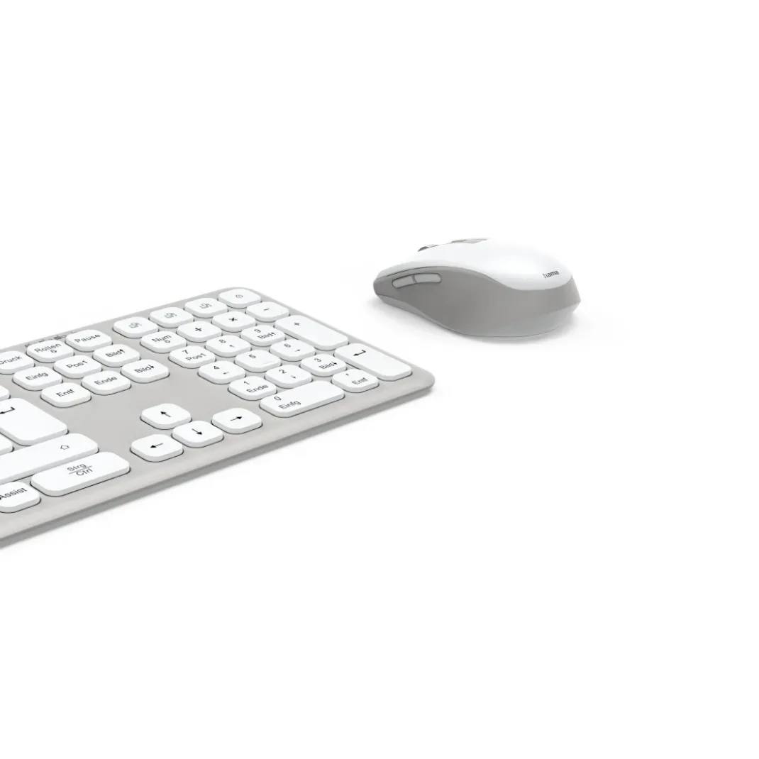 Multi-Device-Tastatur-Maus-Set "WKM-550", kabellos, Funk/BT, WS, QWERTZ DE