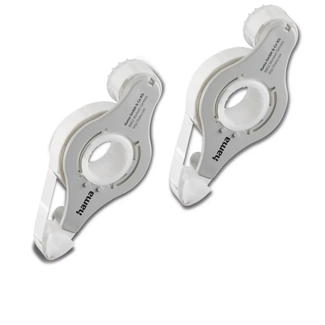 Nachfüllkassetten für Klebe-Roller, 2x450 Tapes, permanent, Doppelpack