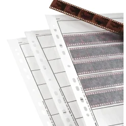 Negativ-Hüllen, Pergamin, 7 Streifen à 6 Negative, 24x36 mm, 25 St.