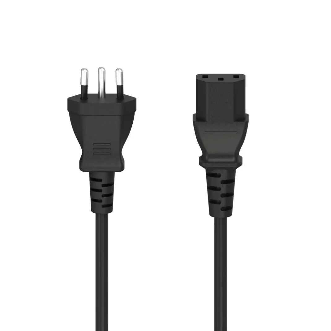 Netzkabel, Schweizer-Stecker - 3-pol.-Kaltgeräte-Zuleitung, 1,8 m