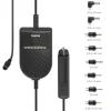 Netzteil für Kfz, einstellbar, 3000mA, 36W, max. 12V, stabilis., 8 Adapter