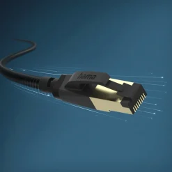 Netzwerkkabel, CAT-8, 40 Gbit/s, S/FTP geschirmt, 0,5 m