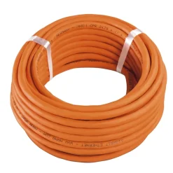 Netzwerkkabel, CAT-7, 10 Gbit/s, S/FTP geschirmt, halogenfrei, Rolle, 10 m