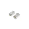 Netzwerkstecker, CAT-6a, 10 Gbit/s, geschirmt, 10 Stück