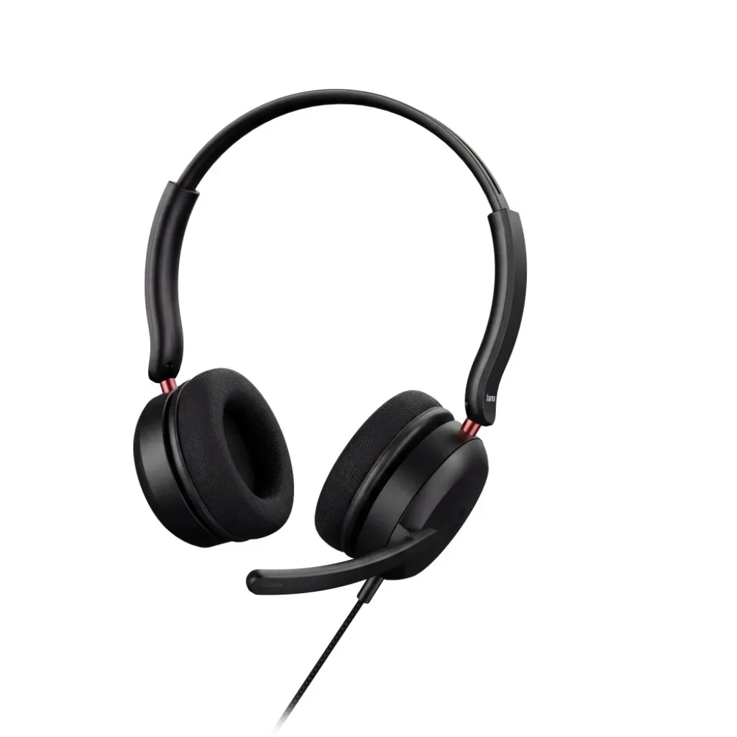 Office-Headset "CHS-200" für PC, Business-Kopfhörer mit Kabel und Mikrofon