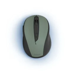 Optische 6-Tasten-Funkmaus "MW-400 V2", ergonomisch, USB-Empf., Opalgrün