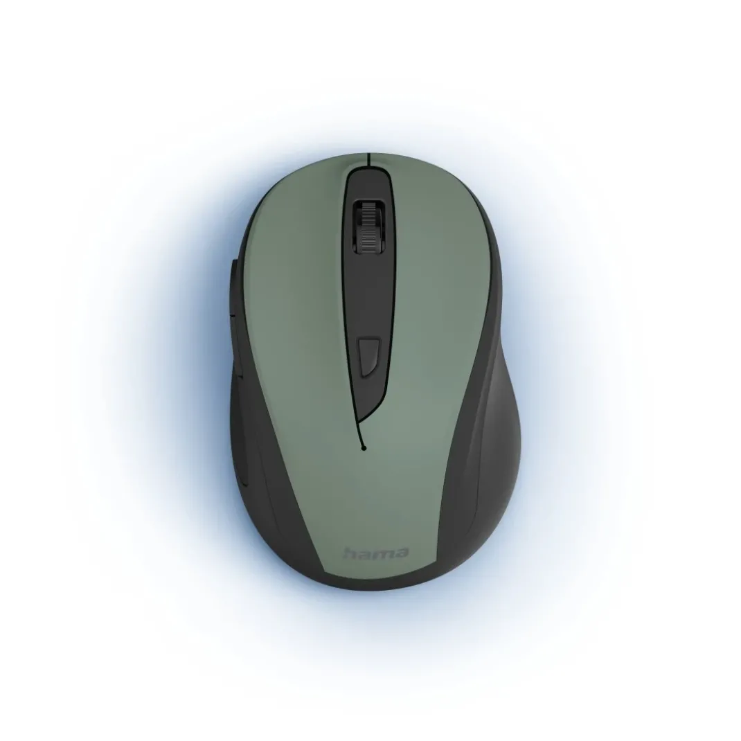 Optische 6-Tasten-Funkmaus "MW-400 V2", ergonomisch, USB-Empf., Opalgrün