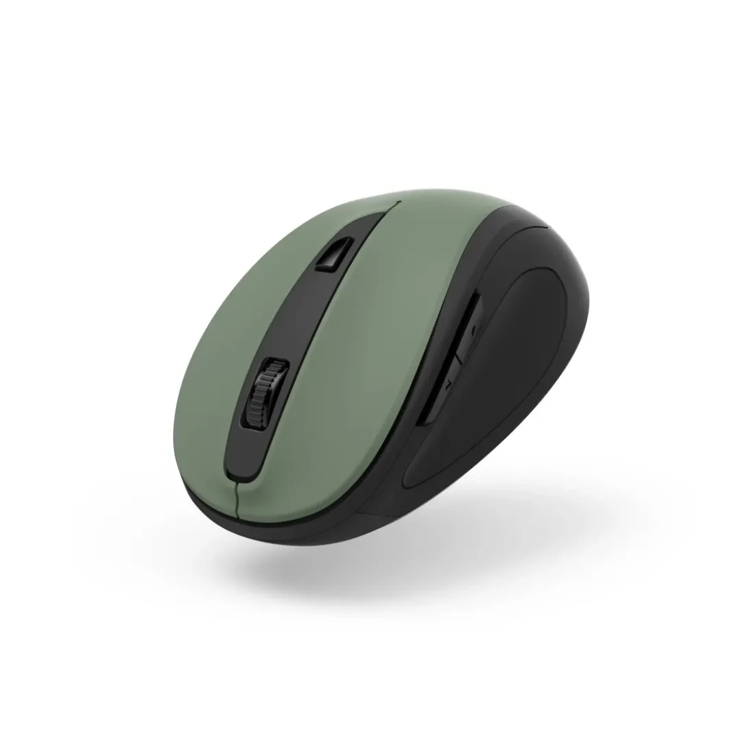 Optische 6-Tasten-Funkmaus "MW-400 V2", ergonomisch, USB-Empf., Opalgrün