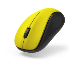 Optische 3-Tasten-Funkmaus "MW-300 V2", geräuschlos, USB-Empfänger, Gelb