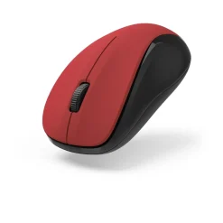 Optische 3-Tasten-Funkmaus "MW-300 V2", geräuschlos, USB-Empfänger, Rot