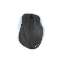 Optische 6-Tasten-Funkmaus "MW-500 Recharge", Akku, ergonomisch, Schwarz