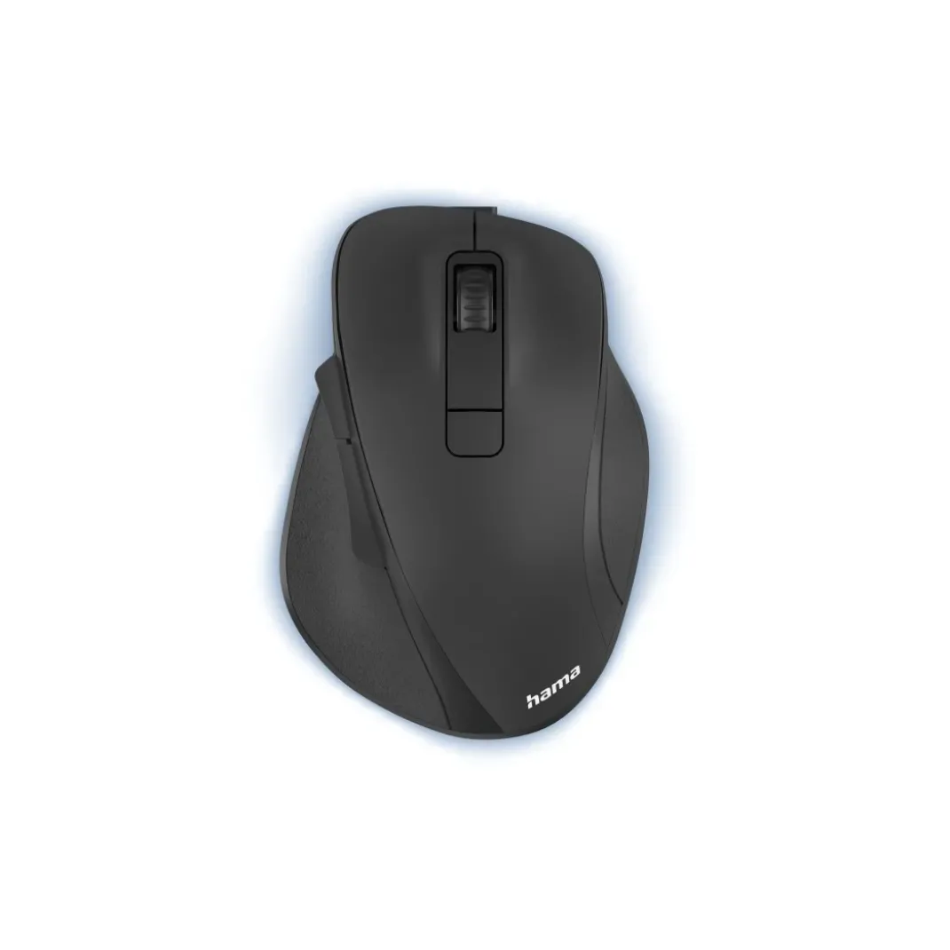 Optische 6-Tasten-Funkmaus "MW-500 Recharge", Akku, ergonomisch, Schwarz