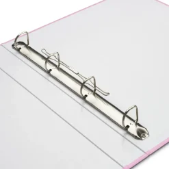 Ordner mit 4-Ring-Kombimechanik, 39 mm Rückenbreite, Rosa