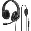 PC-Office-Headset "HS-P350", Stereo, Schwarz