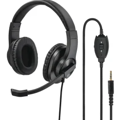 PC-Office-Headset "HS-P350", Stereo, Schwarz