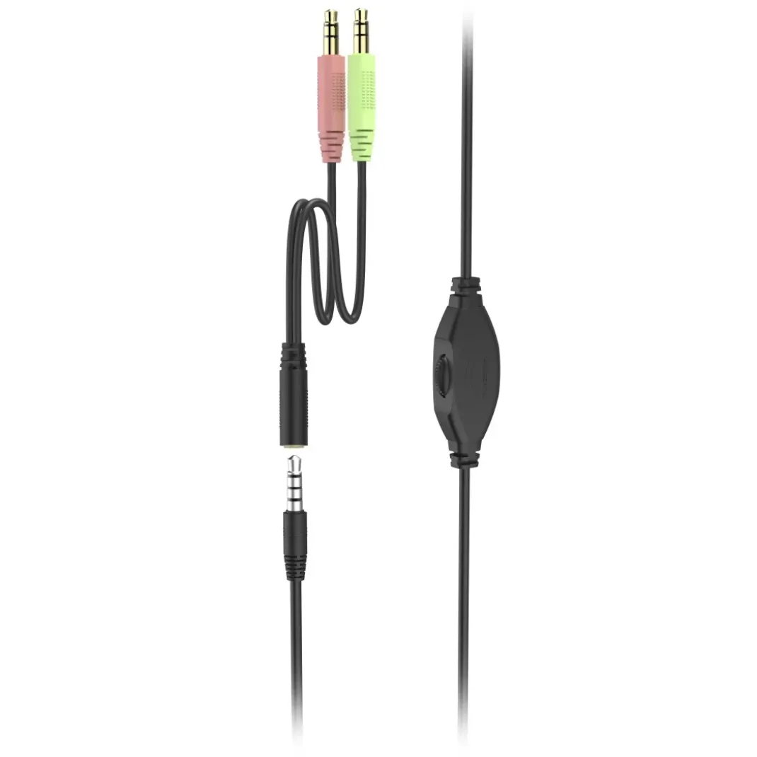 PC-Office-Headset "HS-P100 V2", Stereo, Schwarz