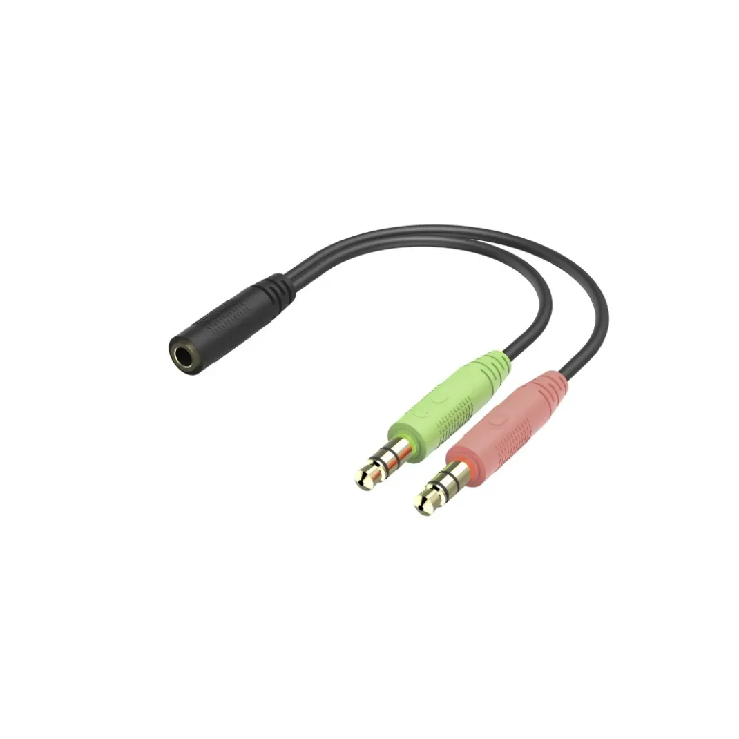 PC-Office-Headset "HS-P100 V2", Stereo, Schwarz