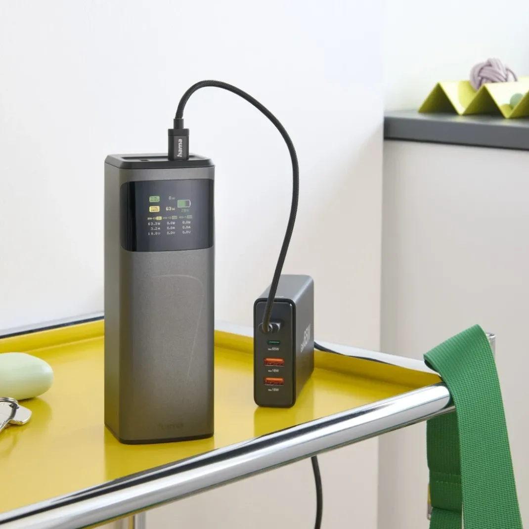 Power Pack "High Power", 200 W, 24000mAh, 2x USB-C, USB-A, Schnellladen