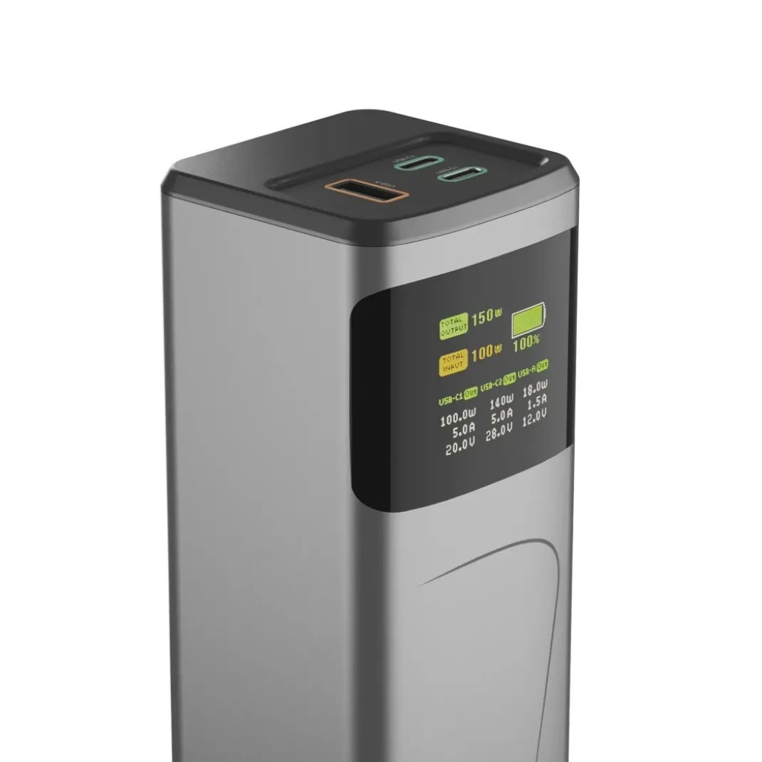 Power Pack "High Power", 150 W, 24000mAh, 2x USB-C, USB-A, Schnellladen