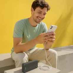 Power Pack, 20000mAh, 3 Ausgänge: 2x USB-C, 1x USB-A, Schwarz
