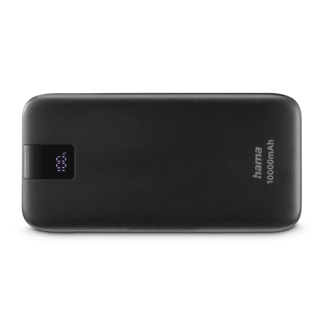 Power Pack "PD 10" 10000mAh, Ausgänge: 2x USB-C, USB-A, Schnellladen, Anth.