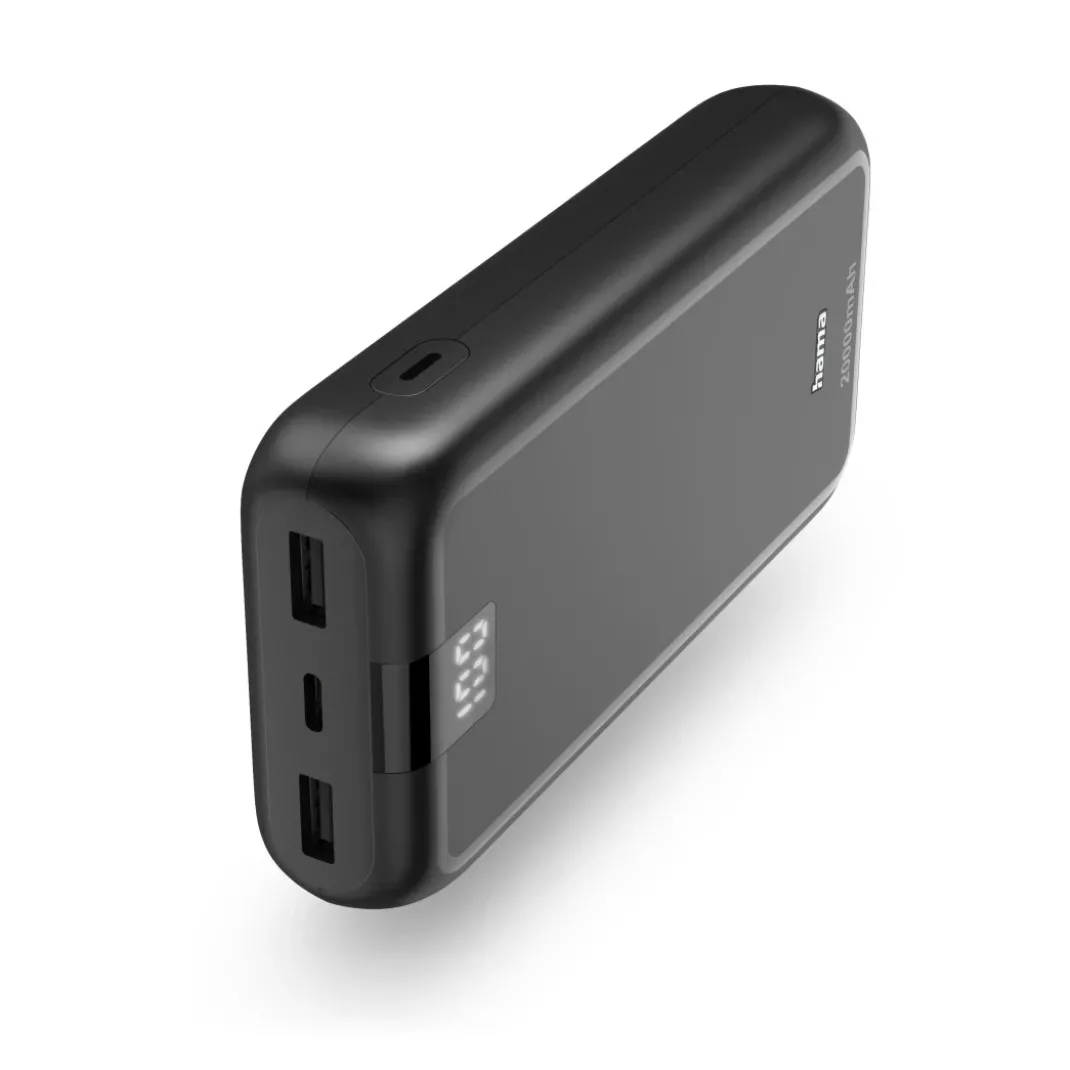 Power Pack "Performance 20", 20000mAh, 3 Ausgänge: USB-C, 2x USB-A, Anth.