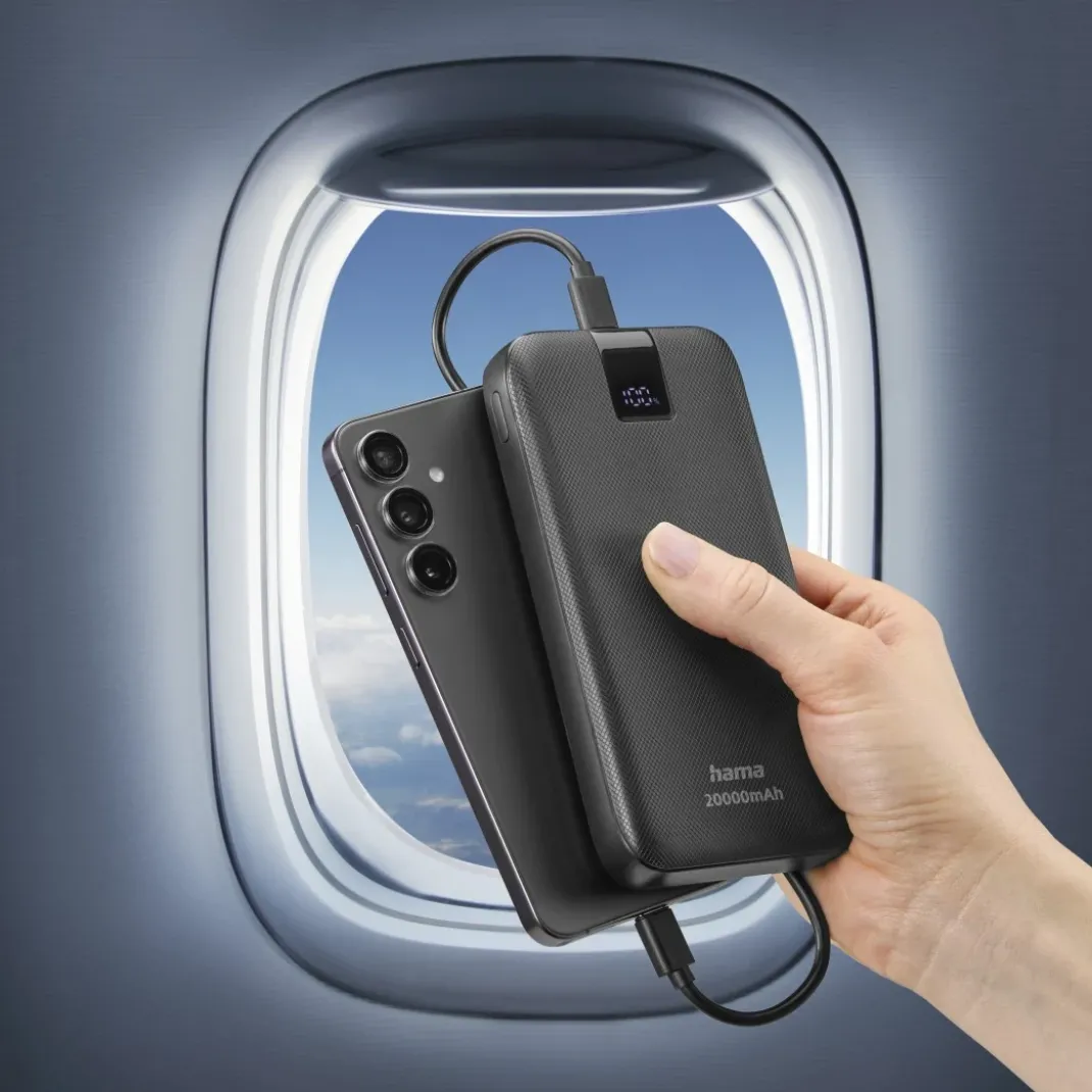 Power Pack "Performance 10", 10000mAh, 3 Ausgänge: USB-C, 2x USB-A, Anthr.