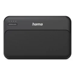 Power Pack "Pocket 5", 5000mAh, Ausgänge: 2x USB-A, Anthrazit