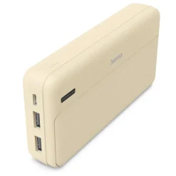 Power Pack "Pocket 20", 20000mAh, Ausgänge: 2x USB-A, Sand